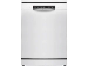 Lavastoviglie - Bosch SMS4HVW02E, 14 coperti, 6 programmi, 60 cm, Home Connect, ActiveWater, Bianco