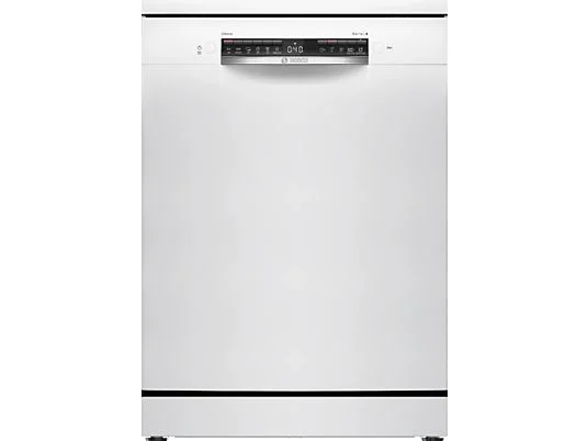 Lavastoviglie - Bosch SMS4HVW02E, 14 coperti, 6 programmi, 60 cm, Home Connect, ActiveWater, Bianco