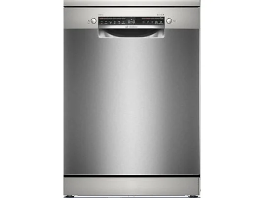 Lavastoviglie - Bosch SMS4HVI02E, 14 coperti, 6 programmi, 60 cm, Home Connect, Funzione Extra asciugatura, Inox
