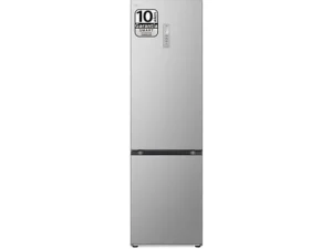 Frigorifero combinato - LG GBV5250CPY, Total No Frost, 203 cm, 387 L, DoorCooling+™, FRESHConverter™, Inox antimpronta