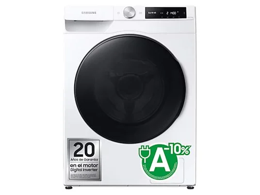 Lavatrice - SAMSUNG WD11DG6B85BE, 11 kg + 6 kg, Bianca