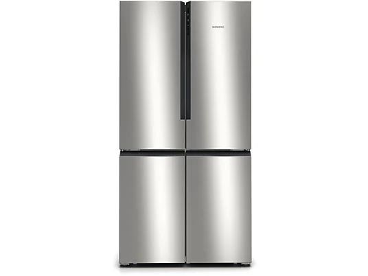Frigorifero americano (side-by-side) - Siemens KF96NVPEA, No Frost, 183 cm, 605 l, Cassetto HyperFresh, SuperRefrigeración, Illuminazione LED, Inox