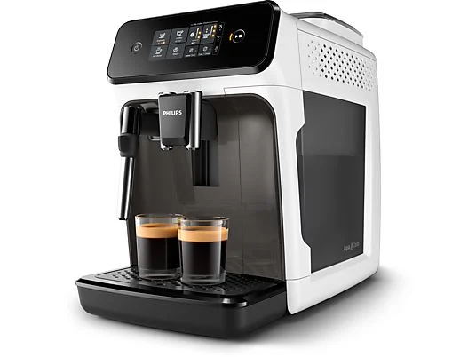 Macchina da caffè superautomatica - Philips EP1223/00 Serie 1200, 1500 W, 1.8 l, 15 bar, 275 g, Bianco