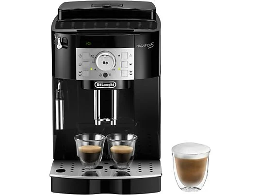 Macchina da caffè superautomatica - De'Longhi Magnifica S ECAM22.113.B, Macinacaffè integrato, Sistema Thermoblock, Cappuccinatore, 1450 W, 15 bar, Nera