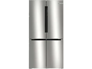 Frigorifero americano (side-by-side) - Bosch KFN96APEA, No Frost, 183 cm, 605 l, Capacità XXL, Cassetto BigBox, Inox