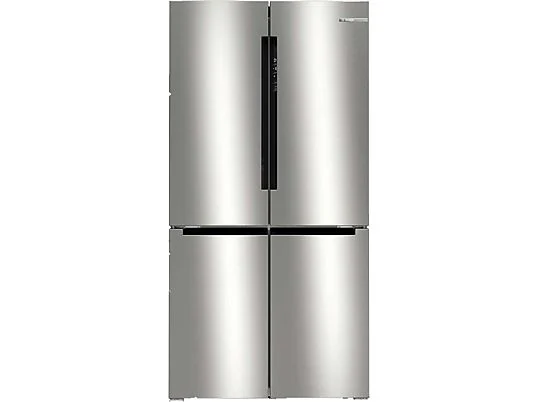 Frigorifero americano (side-by-side) - Bosch KFN96APEA, No Frost, 183 cm, 605 l, Capacità XXL, Cassetto BigBox, Inox