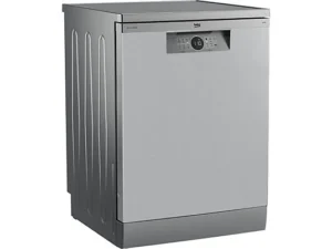 Lavastoviglie - Beko BDFN26640XC, 9.5 l, 16 coperti, 6 programmi, 59.8 cm, Libera installazione, Inox