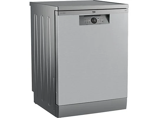Lavastoviglie - Beko BDFN26640XC, 9.5 l, 16 coperti, 6 programmi, 59.8 cm, Libera installazione, Inox