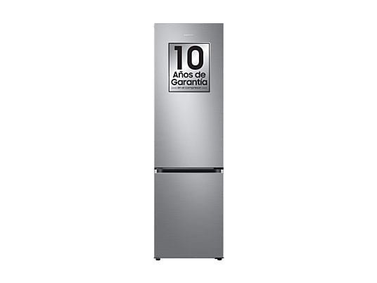 Frigorifero combinato - Samsung Smart RB38C605DS9/EF, No Frost, 203 cm, 390l, All Around Cooling, WiFi, Inox