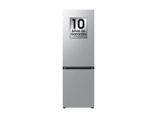 Frigorifero combinato - Samsung Smart RB34C602DSA/EF, No Frost, 185.3cm, 344l, Mono Cooling, WiFi, Inox